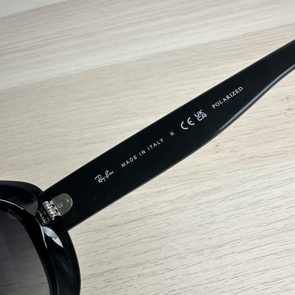 Ray-Ban Jackie Ohh RB4101 Women's Sunglasses Black Gradient Polarized 58mm - Picture 4 of 7